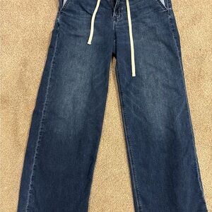 American Eagle Outfitters Dark Blue Relaxed Jeans